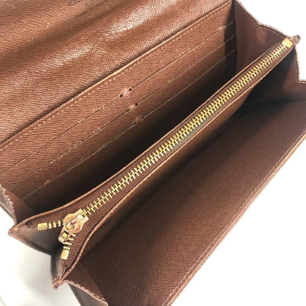 LOUIS VUITTON M66556 Monogram Etoile Portefeuille Sarah Long Wallet Flap Long Wallet Monogram Canvas Unisex Brown