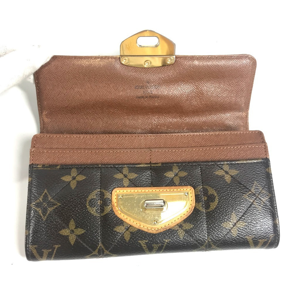 LOUIS VUITTON M66556 Monogram Etoile Portefeuille Sarah Long Wallet Flap Long Wallet Monogram Canvas Unisex Brown