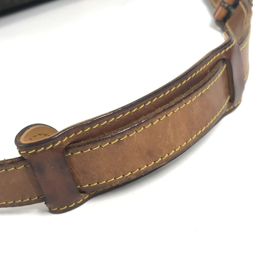 LOUIS VUITTON M42252 モノグラム ソミュール43ソミュール 43 斜め掛け フラップ カバン ショルダーバッグ モノグラムキャンバス ユニセックス ブラウン