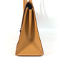 HERMES H-shaped Hardware Drag 37 Drag 37 Bag Tote Bag Business Bag Handbag Box Calf Unisex Natural Beige