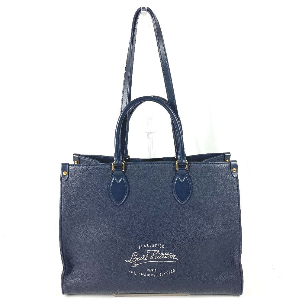 LOUIS VUITTON M24834 Sailor's Knot Nautical OnTheGo MM Crossbody Bag BOX Box Shoulder Bag Leather Unisex Navy