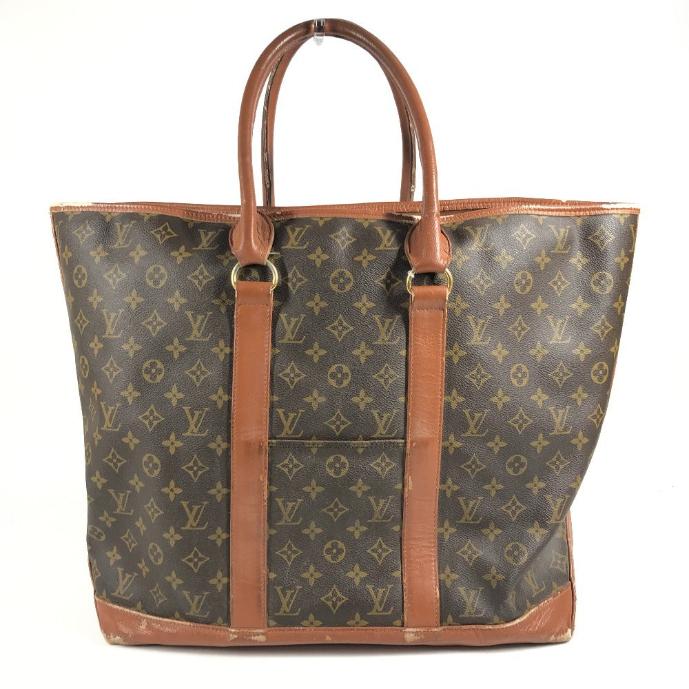 LOUIS VUITTON M42420 モノグラム サック ウィークエンドGM サックウィークエンドGM トートバック カバン ボストンバッグ ショルダーバッグ モノグラムキャンバス ユニセックス ブラウン