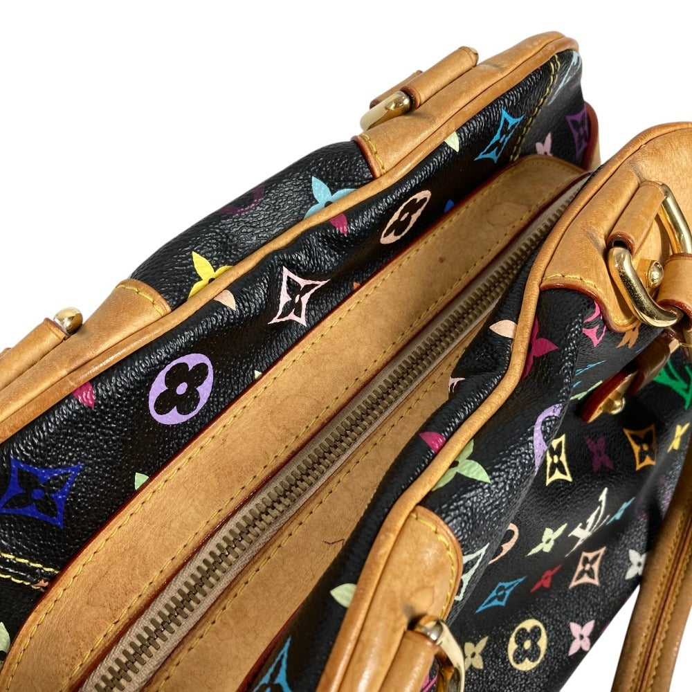 LOUIS VUITTON M40194 モノグラムマルチカラー クラウディア 肩掛け ボストンバッグ ハンドバッグ カバン ショルダーバッグ モノグラムマルチカラーキャンバス ユニセックス ノワール ブラック