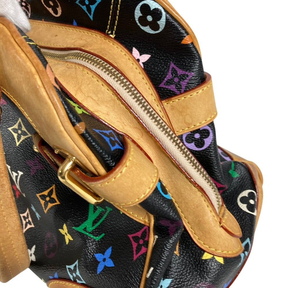 LOUIS VUITTON M40194 モノグラムマルチカラー クラウディア 肩掛け ボストンバッグ ハンドバッグ カバン ショルダーバッグ モノグラムマルチカラーキャンバス ユニセックス ノワール ブラック