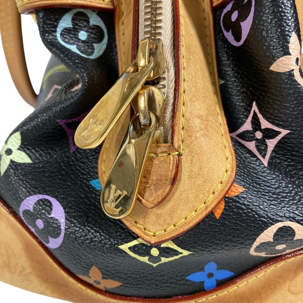 LOUIS VUITTON M40194 モノグラムマルチカラー クラウディア 肩掛け ボストンバッグ ハンドバッグ カバン ショルダーバッグ モノグラムマルチカラーキャンバス ユニセックス ノワール ブラック