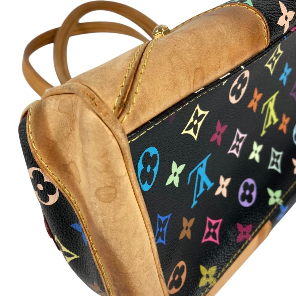 LOUIS VUITTON M40194 モノグラムマルチカラー クラウディア 肩掛け ボストンバッグ ハンドバッグ カバン ショルダーバッグ モノグラムマルチカラーキャンバス ユニセックス ノワール ブラック