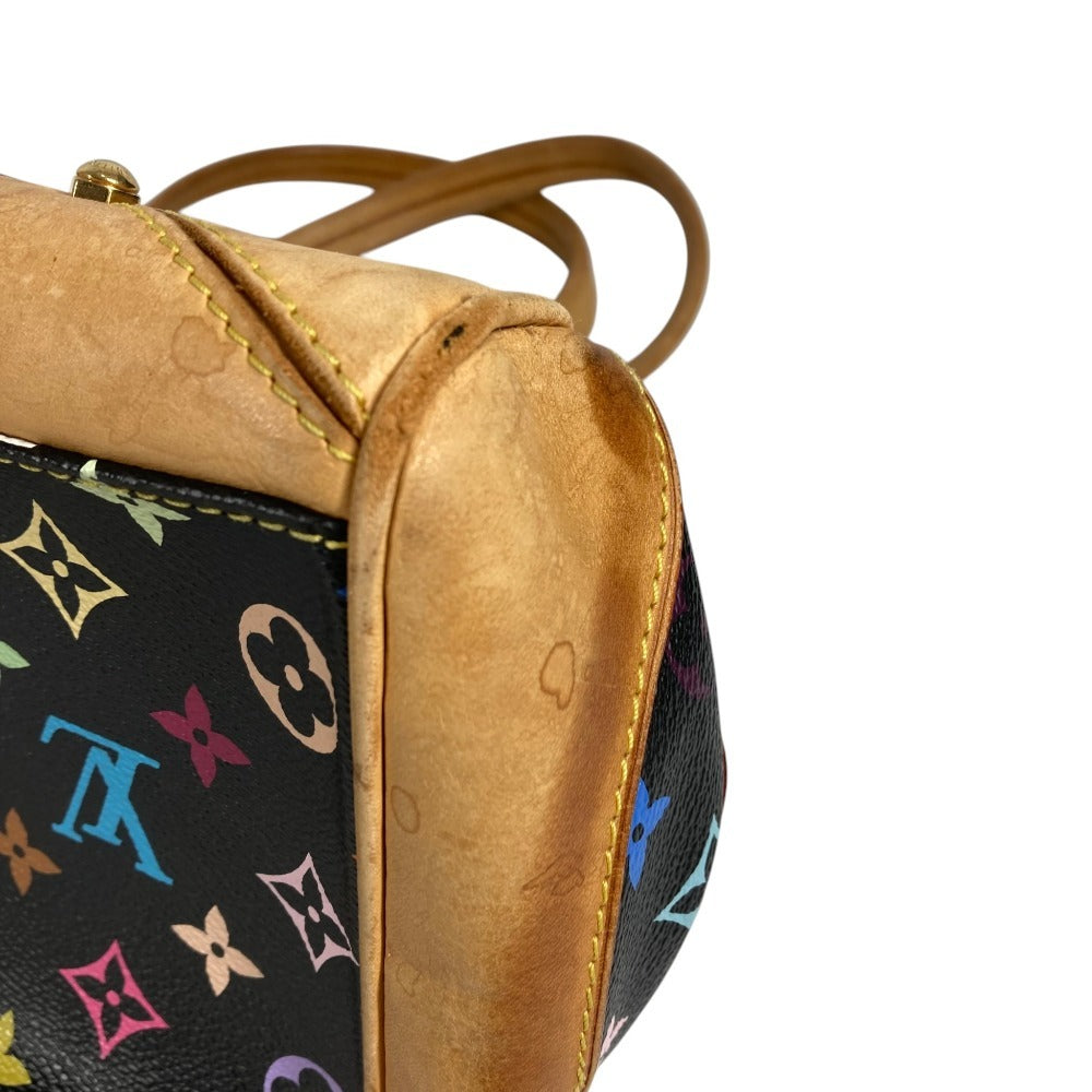 LOUIS VUITTON M40194 モノグラムマルチカラー クラウディア 肩掛け ボストンバッグ ハンドバッグ カバン ショルダーバッグ モノグラムマルチカラーキャンバス ユニセックス ノワール ブラック