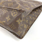 LOUIS VUITTON M51140 Monogram Sac Plat Tote Bag, Vertical Tote Handbag, Monogram Canvas, Unisex, Brown