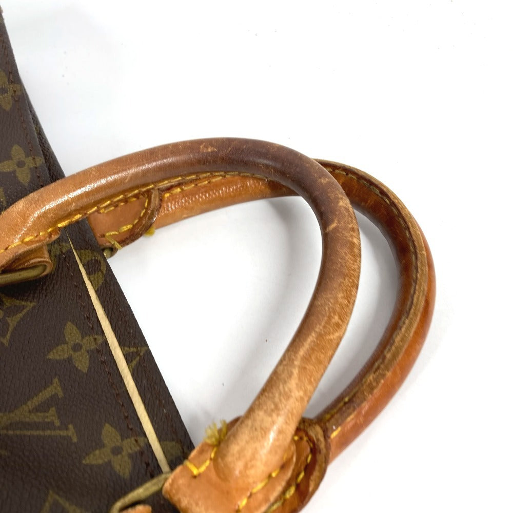 LOUIS VUITTON M51140 Monogram Sac Plat Tote Bag, Vertical Tote Handbag, Monogram Canvas, Unisex, Brown