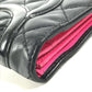 CHANEL A26717 カンボンライン CC ココマーク ロゴ ロングウォレット 2つ折り 長財布 レザー ユニセックス ブラック