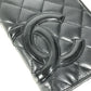 CHANEL A26717 カンボンライン CC ココマーク ロゴ ロングウォレット 2つ折り 長財布 レザー ユニセックス ブラック