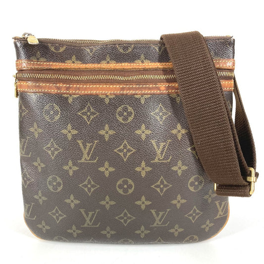 LOUIS VUITTON M40044 モノグラム ポシェットボスフォー ル ポシェット ボスフォー ル 斜め掛け カバン ショルダーバッグ モノグラムキャンバス ユニセックス ブラウン