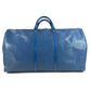 LOUIS VUITTON M42955 Epi Keepall 55 Keepall 55 Travel Bag Travel Bag Handbag Boston Bag Epi Leather Unisex Toledo Blue Blue