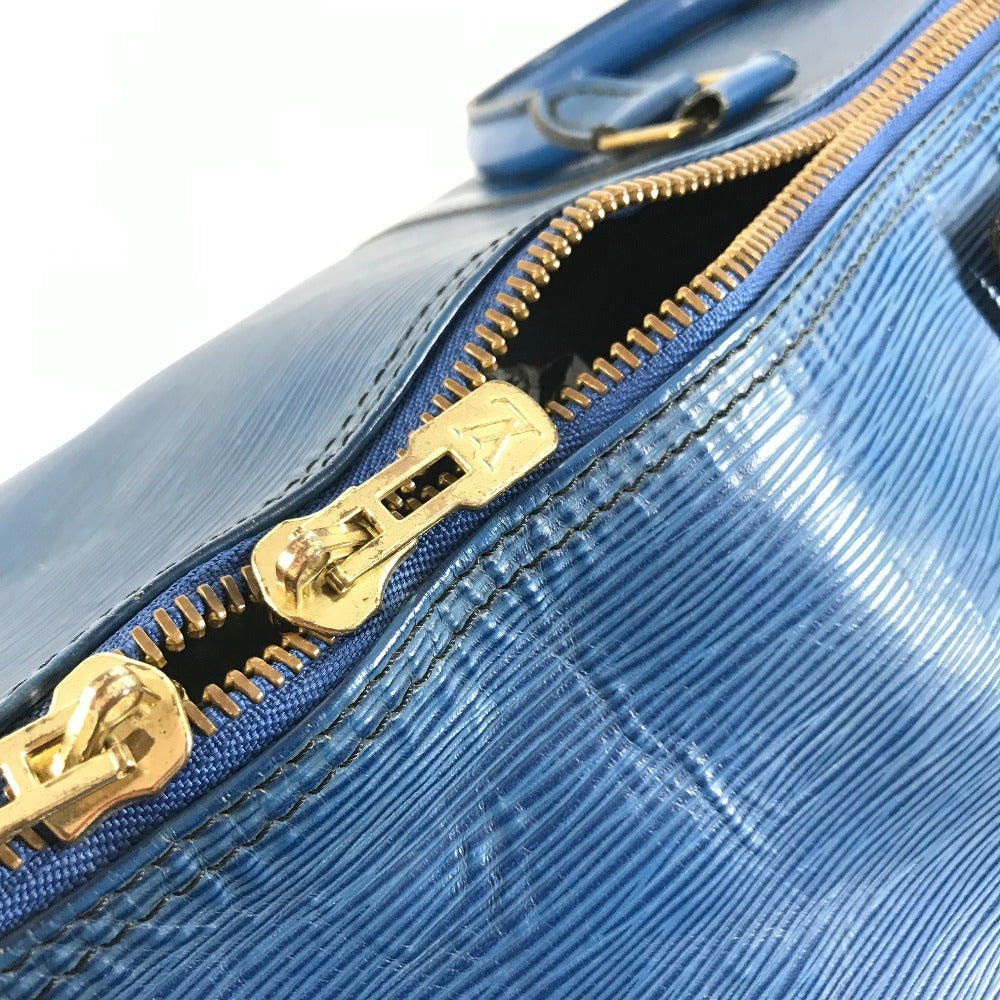 LOUIS VUITTON M42955 Epi Keepall 55 Keepall 55 Travel Bag Travel Bag Handbag Boston Bag Epi Leather Unisex Toledo Blue Blue