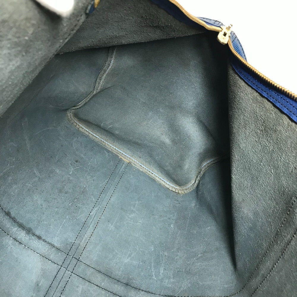 LOUIS VUITTON M42955 Epi Keepall 55 Keepall 55 Travel Bag Travel Bag Handbag Boston Bag Epi Leather Unisex Toledo Blue Blue
