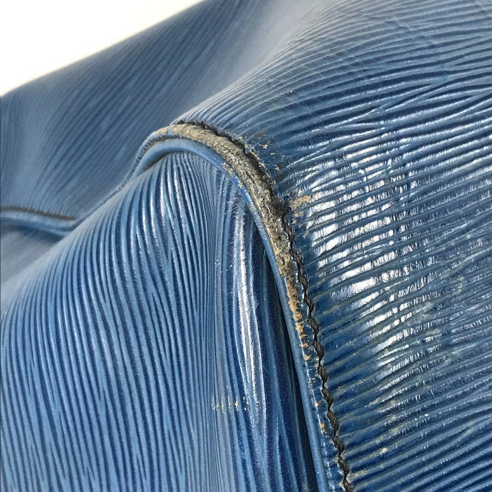 LOUIS VUITTON M42955 Epi Keepall 55 Keepall 55 Travel Bag Travel Bag Handbag Boston Bag Epi Leather Unisex Toledo Blue Blue