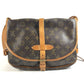 LOUIS VUITTON M42256 モノグラム ソミュール30 ソミュール30 フラップ カバン バック 斜め掛けバック ショルダーバッグ モノグラムキャンバス ユニセックス ブラウン