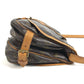 LOUIS VUITTON M42256 モノグラム ソミュール30 ソミュール30 フラップ カバン バック 斜め掛けバック ショルダーバッグ モノグラムキャンバス ユニセックス ブラウン