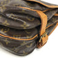 LOUIS VUITTON M42256 モノグラム ソミュール30 ソミュール30 フラップ カバン バック 斜め掛けバック ショルダーバッグ モノグラムキャンバス ユニセックス ブラウン