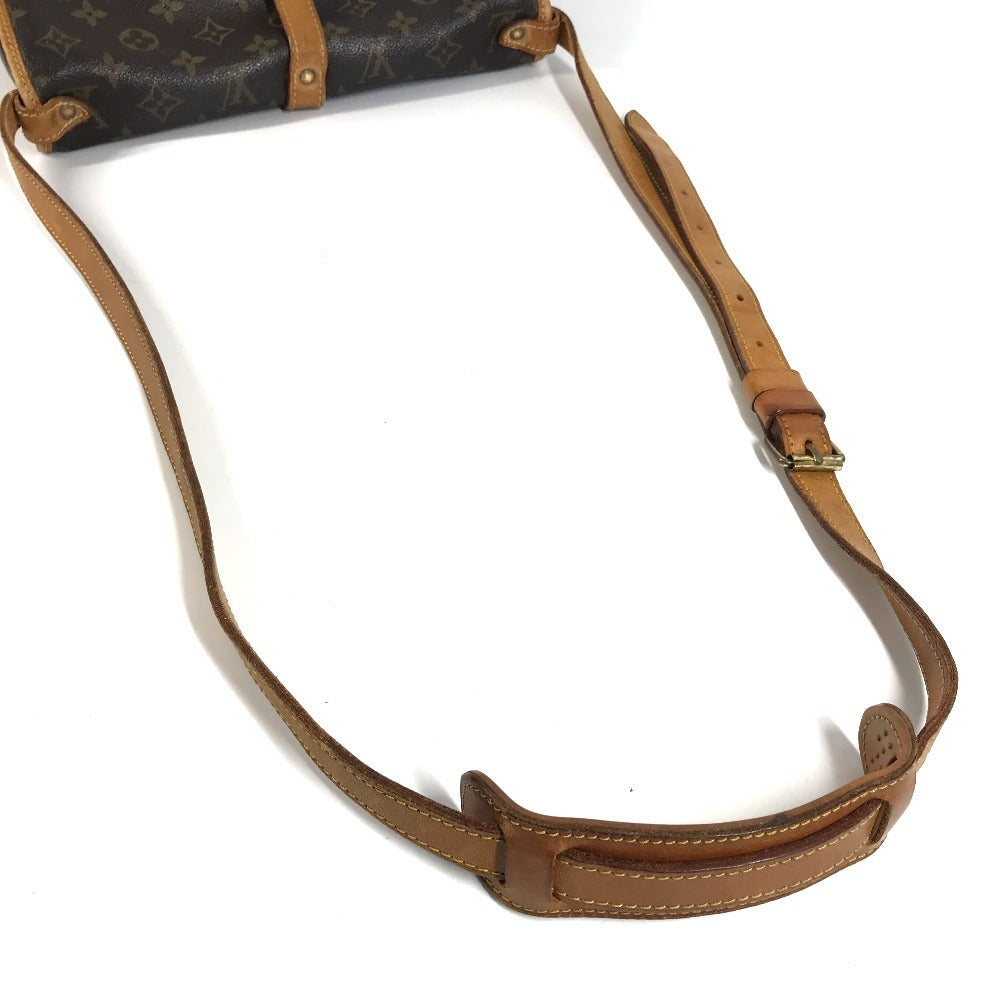LOUIS VUITTON M42256 モノグラム ソミュール30 ソミュール30 フラップ カバン バック 斜め掛けバック ショルダーバッグ モノグラムキャンバス ユニセックス ブラウン