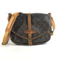 LOUIS VUITTON M42256 モノグラム ソミュール30 ソミュール30 フラップ カバン バック 斜め掛けバック ショルダーバッグ モノグラムキャンバス ユニセックス ブラウン