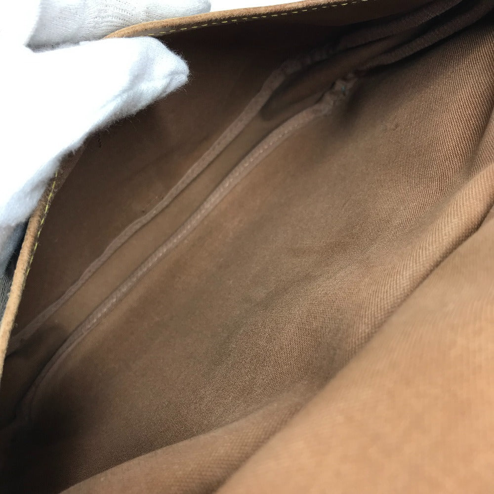 LOUIS VUITTON M42256 モノグラム ソミュール30 ソミュール30 フラップ カバン バック 斜め掛けバック ショルダーバッグ モノグラムキャンバス ユニセックス ブラウン