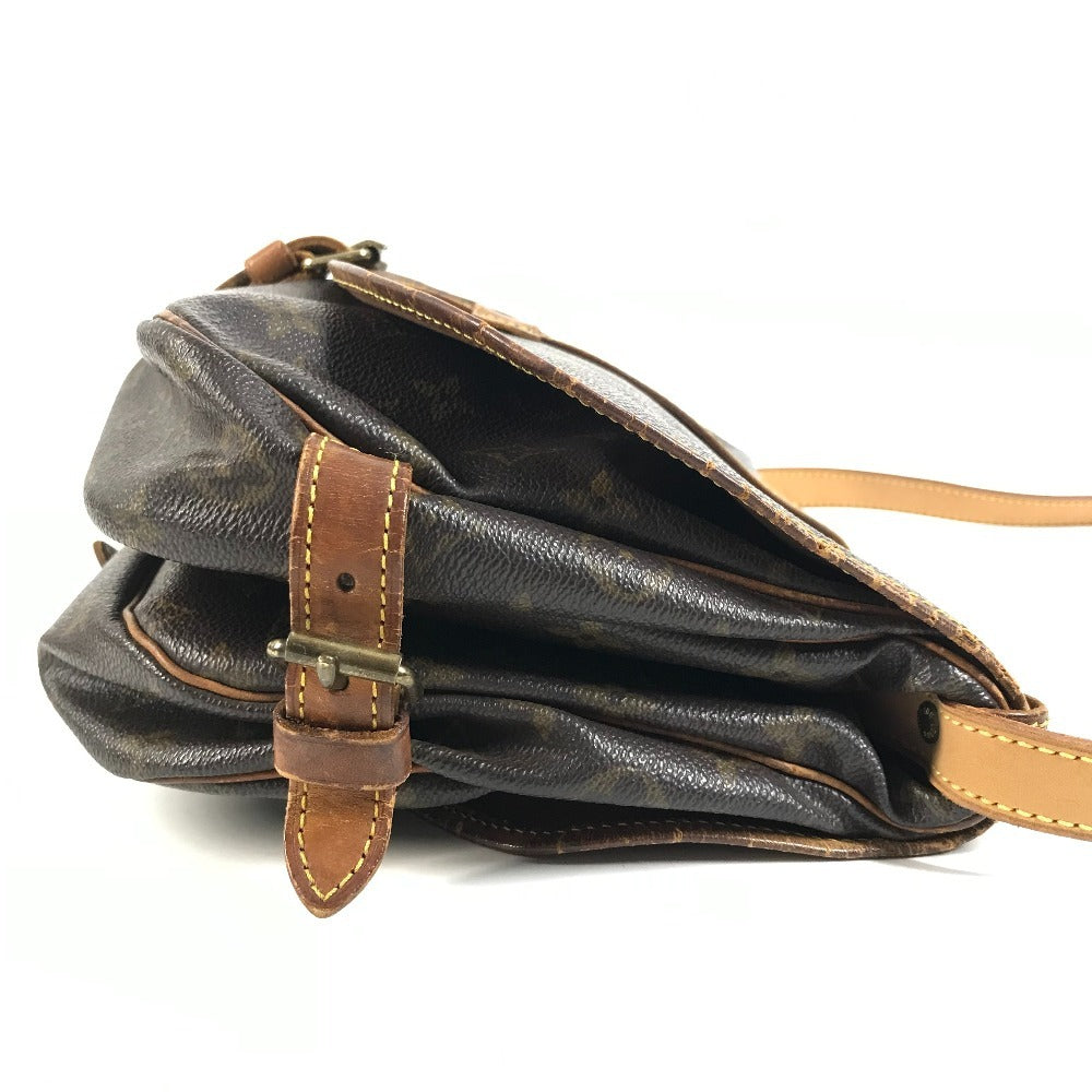 LOUIS VUITTON M42256 モノグラム ソミュール30 ソミュール30 フラップ カバン バック 斜め掛けバック ショルダーバッグ モノグラムキャンバス ユニセックス ブラウン