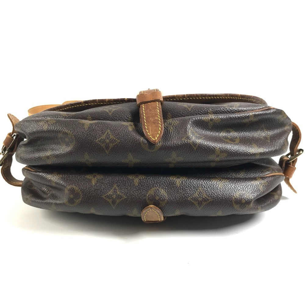 LOUIS VUITTON M42256 モノグラム ソミュール30 ソミュール30 フラップ カバン バック 斜め掛けバック ショルダーバッグ モノグラムキャンバス ユニセックス ブラウン