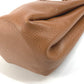 HERMES Vespa Drawstring Pouch, Small Item Holder, Leather, Unisex, Brown