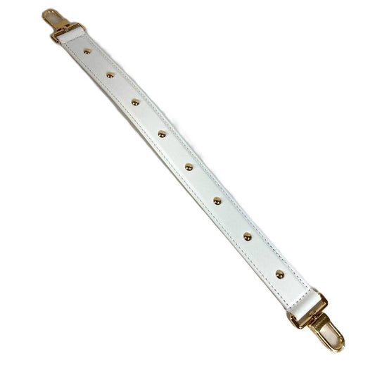 LOUIS VUITTON M14046 LV × TM モノグラムマルチカラー 村上隆 サイドトランク MM ショルダーストラップのみ ショルダーストラップ レザー ユニセックス ホワイト