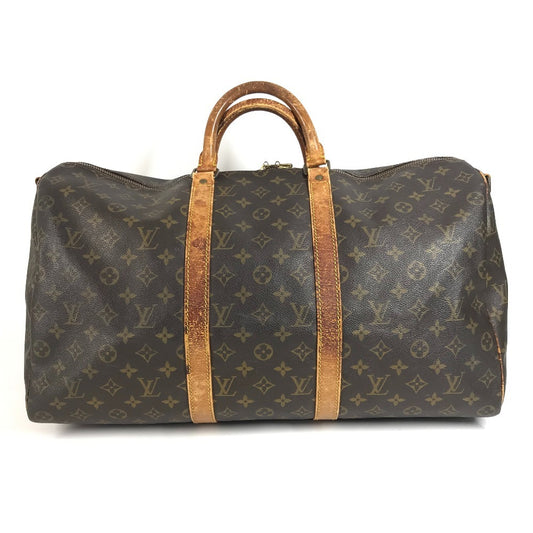 LOUIS VUITTON M41416 モノグラム キーポルバンドリエール50 キーポル バンドリエール 50 旅行バッグ ハンドバッグ トラベルバッグ ボストンバッグ モノグラムキャンバス ユニセックス ブラウン