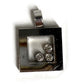 Chopard เพชร K18 ทอง 18K Happy Diamond เครื่องประดับ จิวเวลรี่ สร้อยคอ จี้ WG750 สตรี สีเงิน