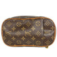 LOUIS VUITTON M51870 Monogram Pochette Gange โปเชต์ กองจ์ กระเป๋า สะพายไหล่ กระเป๋าสะพายข้าง กระเป๋าสะพายคาดอก กระเป๋าคาดตัว แคนวาส Monogram Unisex สีน้ำตาล