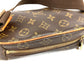 LOUIS VUITTON M51870 Monogram Pochette Gange โปเชต์ กองจ์ กระเป๋า สะพายไหล่ กระเป๋าสะพายข้าง กระเป๋าสะพายคาดอก กระเป๋าคาดตัว แคนวาส Monogram Unisex สีน้ำตาล