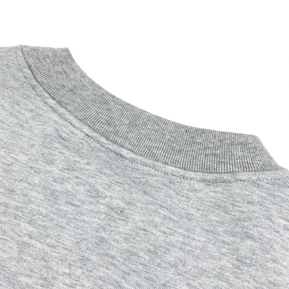 GUCCI 837933 Logo Long Sleeve Sweatshirt Top Apparel Trainer Cotton Women's Grey
