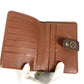LOUIS VUITTON M61207 Monogram Portefeuille Zip กระเป๋าสตางค์แบบพับสองทบ Monogram Canvas สำหรับ Unisex สีน้ำตาล