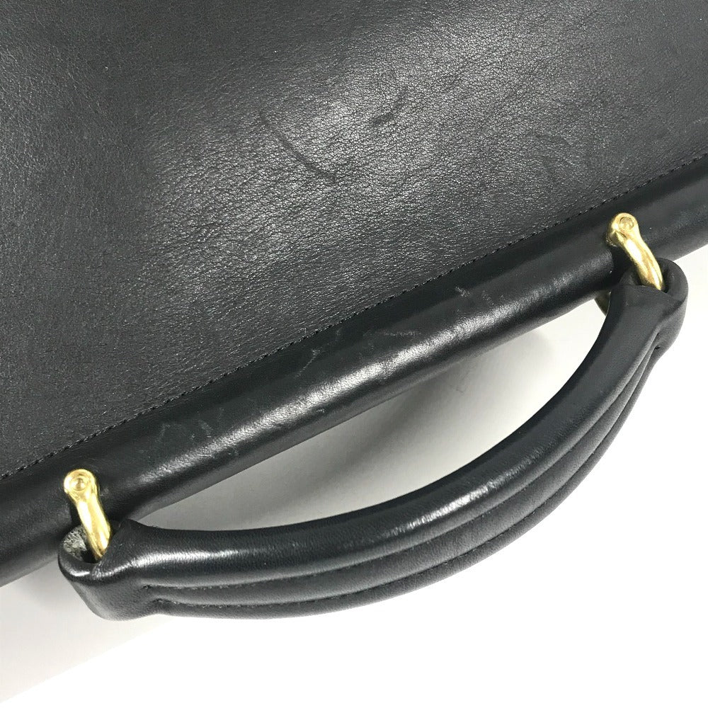 COACH 5266 オールドコーチ メトロポリタン カバン 斜め掛け フラップ ビジネスバッグ トートバッグ ショルダーバッグ レザー ユニセックス ブラック