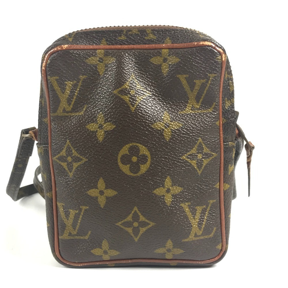 LOUIS VUITTON M45268 モノグラム ミニダヌーブ ミニ ダヌーブ 旧型 カバン 肩掛け ポシェット ショルダーバッグ モノグラムキャンバス ユニセックス ブラウン