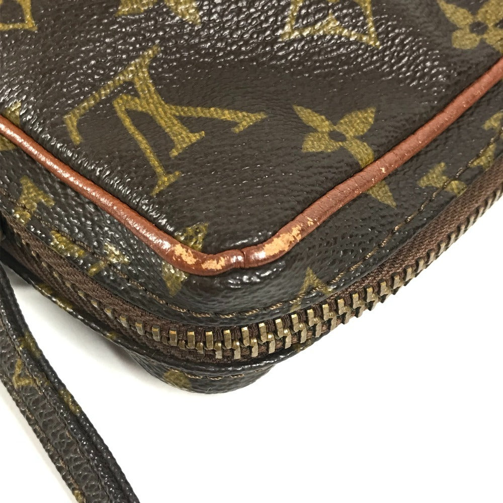 LOUIS VUITTON M45268 モノグラム ミニダヌーブ ミニ ダヌーブ 旧型 カバン 肩掛け ポシェット ショルダーバッグ モノグラムキャンバス ユニセックス ブラウン