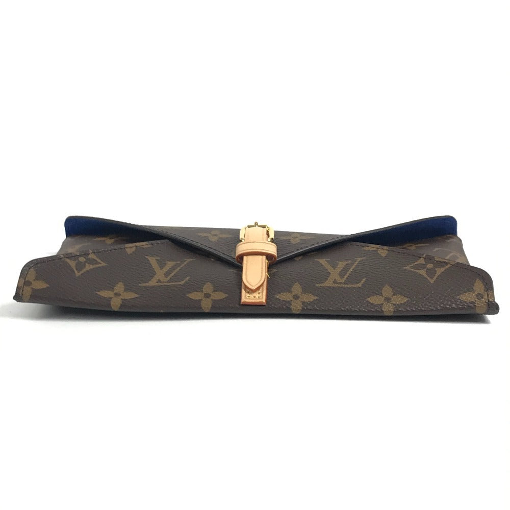 LOUIS VUITTON GI0477 モノグラム エテュイ6 パイユ ストロー6つ&ポーチセット インテリア カトラリー マドラー ストローホルダー オブジェ GP ユニセックス ブラウン