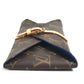 LOUIS VUITTON GI0477 モノグラム エテュイ6 パイユ ストロー6つ&ポーチセット インテリア カトラリー マドラー ストローホルダー オブジェ GP ユニセックス ブラウン