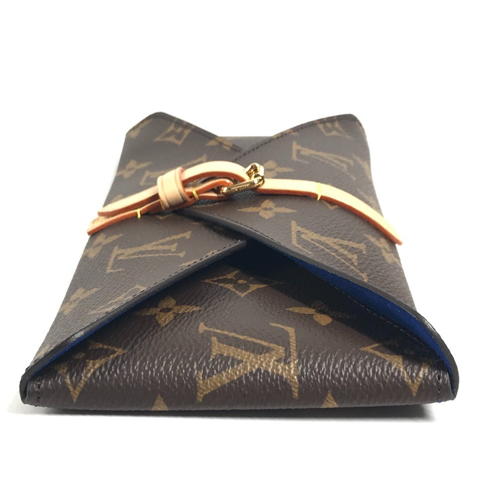 LOUIS VUITTON GI0477 モノグラム エテュイ6 パイユ ストロー6つ&ポーチセット インテリア カトラリー マドラー ストローホルダー オブジェ GP ユニセックス ブラウン