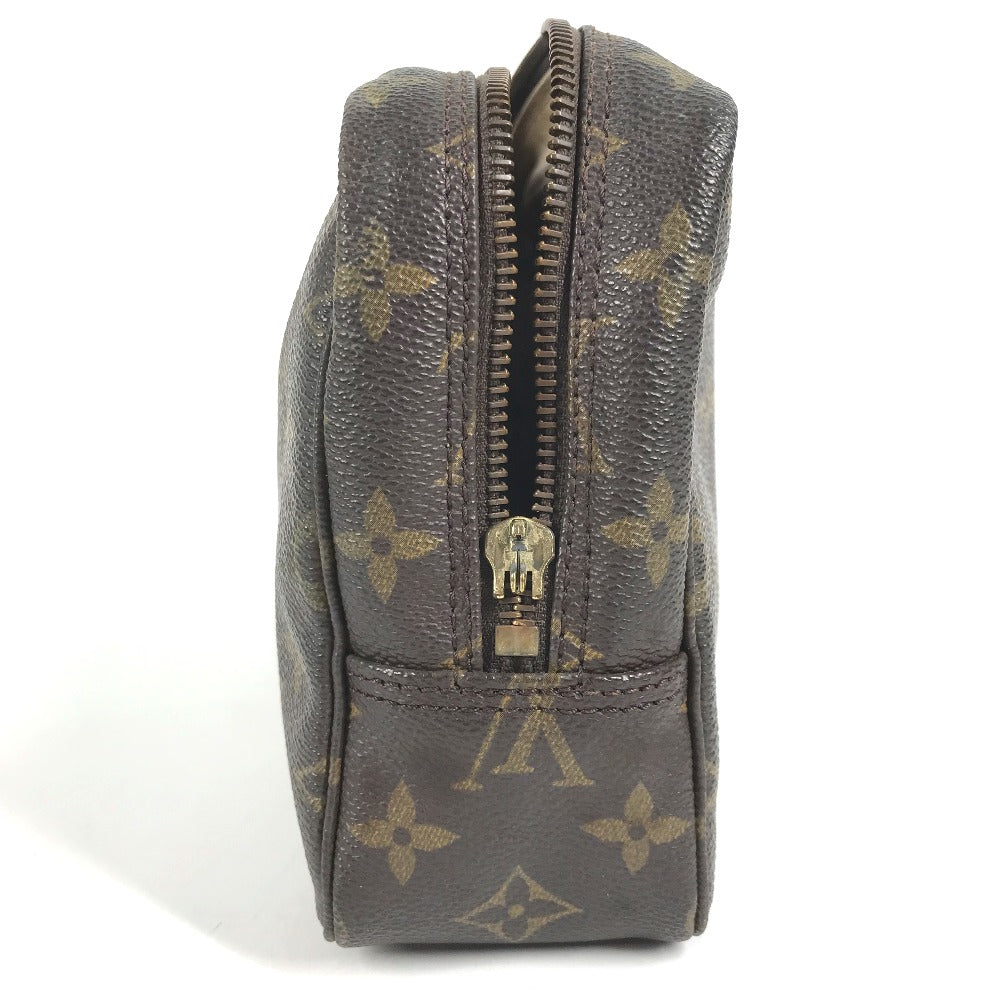 LOUIS VUITTON M47524 モノグラム トゥルーストワレット23 トゥルーストワレット 23 メイクポーチ 化粧ポーチ クラッチバッグ セカンドバッグ 化粧ポーチ モノグラムキャンバス ユニセックス ブラウン