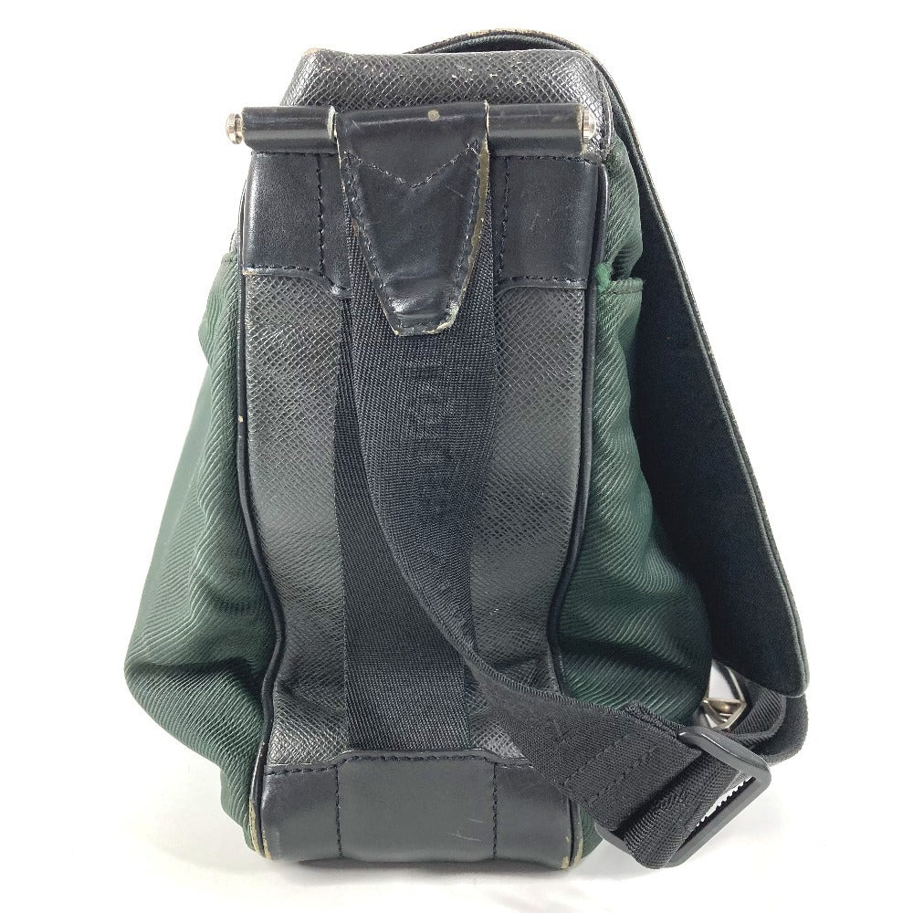 LOUIS VUITTON M30162 タイガ デルスー カバン フラップ 斜め掛け メッセンジャーバッグ ショルダーバッグ タイガレザー ユニセックス カーキ