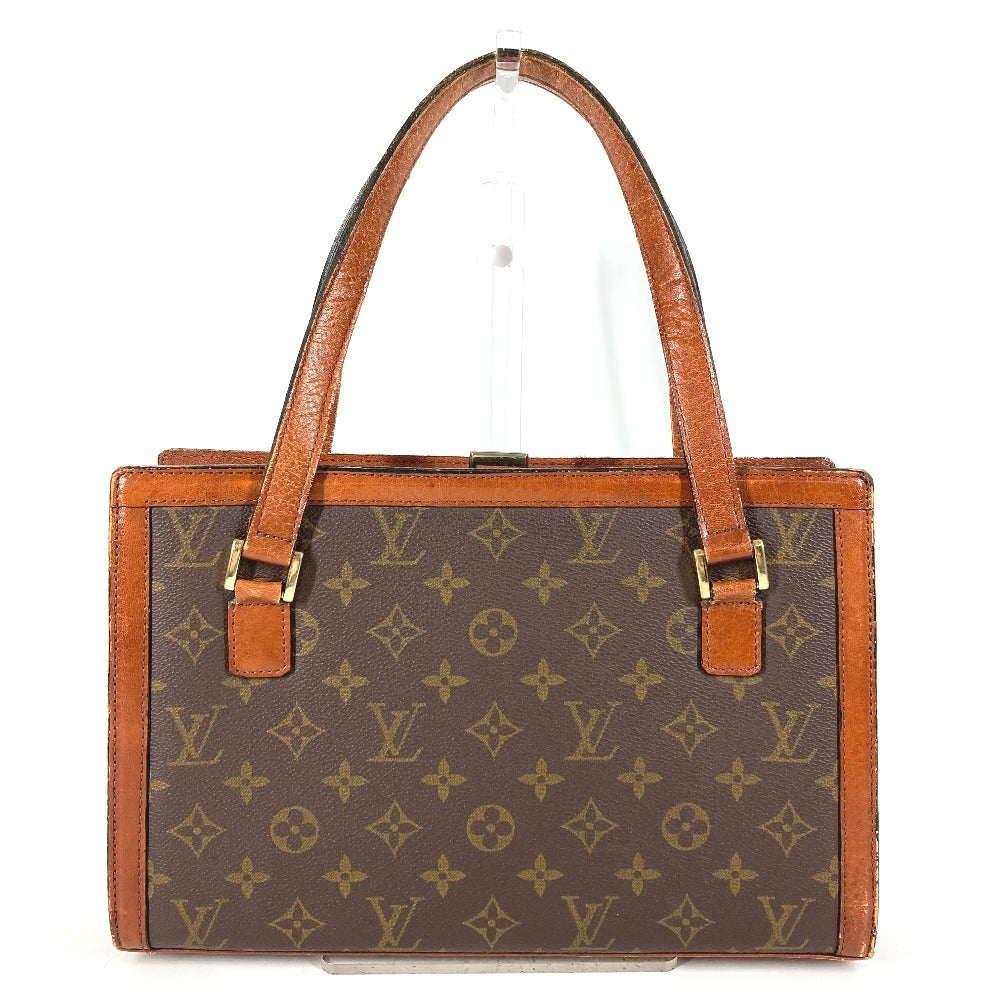 LOUIS VUITTON モノグラム ヴィンテージ サック バヴォレ サックバヴォレ がま口 カバン ショルダーバッグ 肩掛け ハンドバッグ モノグラムキャンバス ユニセックス ブラウン