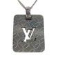 LOUIS VUITTON M66113 アクセサリー パンダンティフ シャンゼリゼ PM チェーンネックレス ペンダント ネックレス SS メンズ シルバー