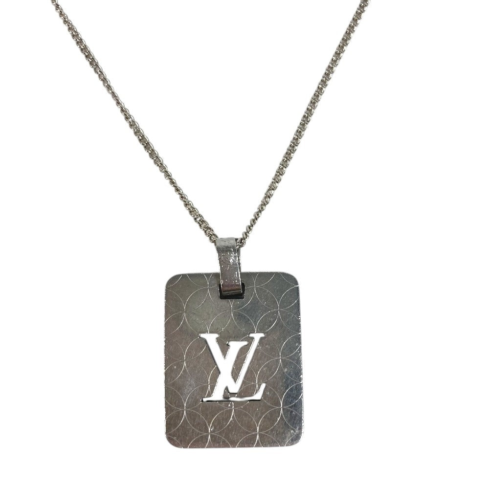 LOUIS VUITTON M66113 アクセサリー パンダンティフ シャンゼリゼ PM チェーンネックレス ペンダント ネックレス SS メンズ シルバー