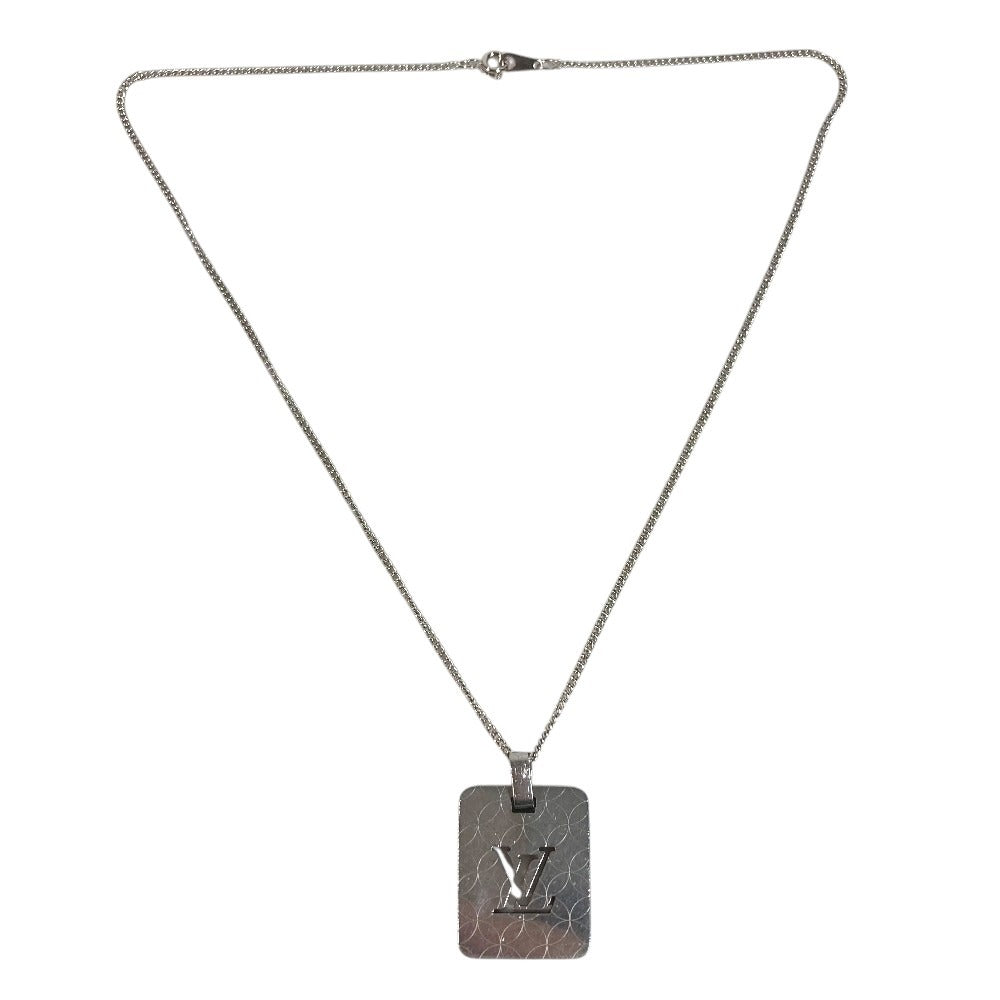 LOUIS VUITTON M66113 アクセサリー パンダンティフ シャンゼリゼ PM チェーンネックレス ペンダント ネックレス SS メンズ シルバー