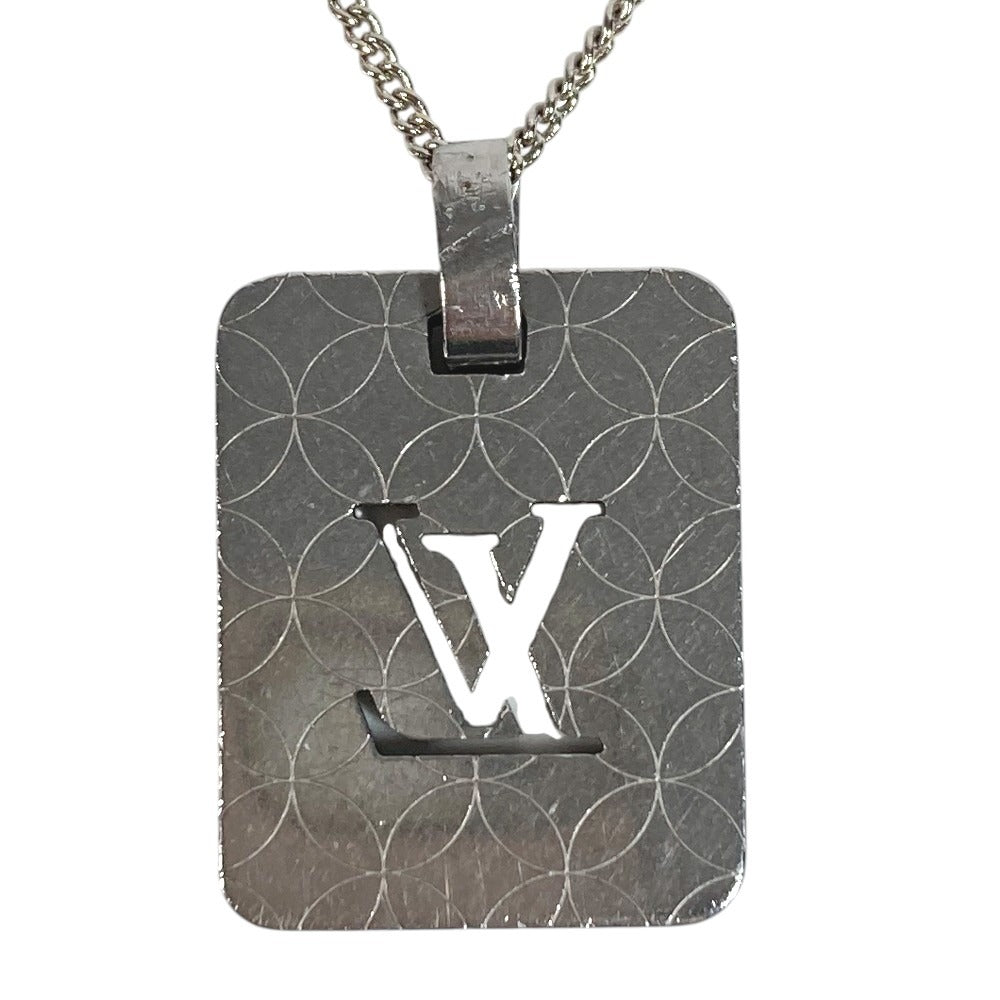 LOUIS VUITTON M66113 アクセサリー パンダンティフ シャンゼリゼ PM チェーンネックレス ペンダント ネックレス SS メンズ シルバー