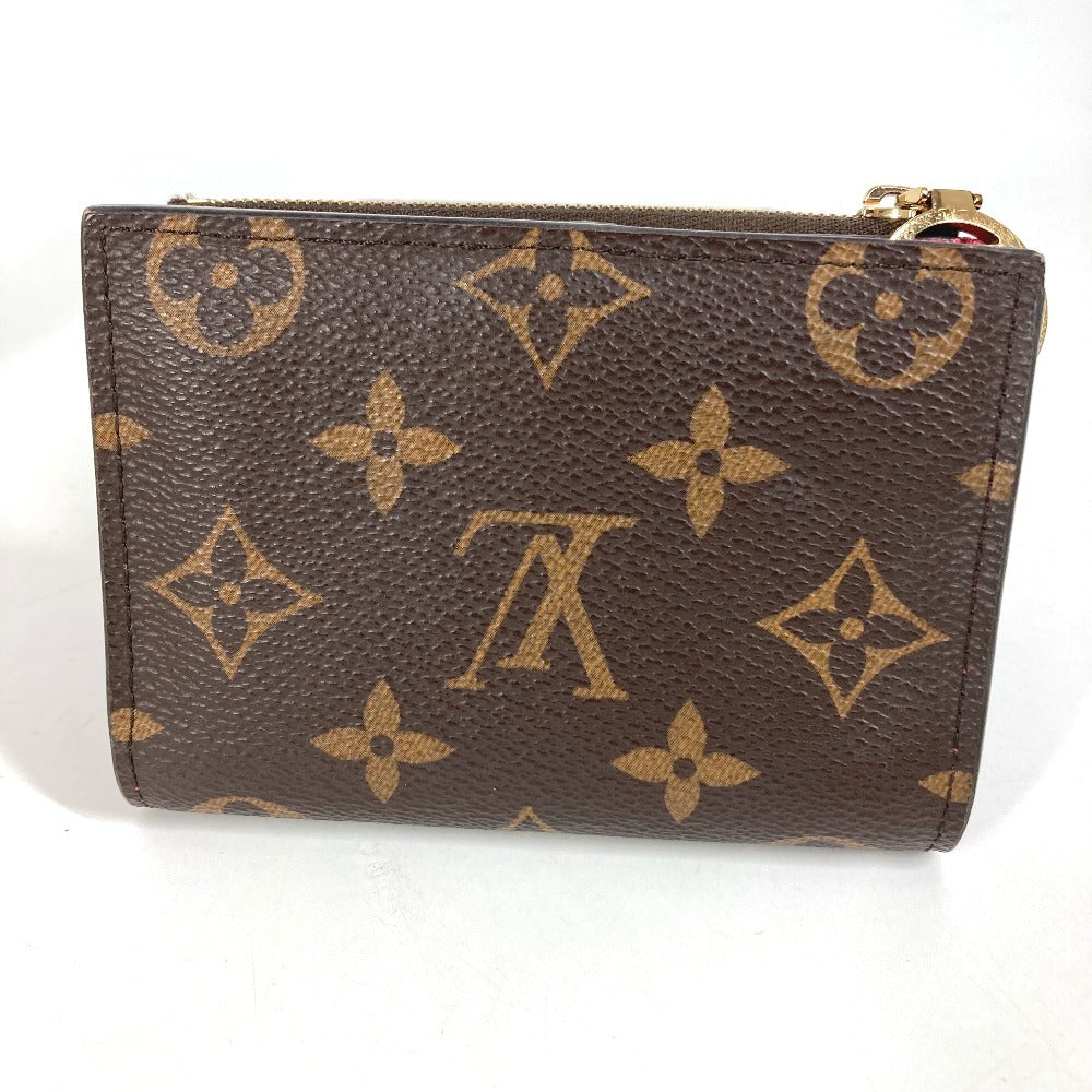 LOUIS VUITTON M11380 モノグラム ポルトフォイユ リサ ポルトフォイユリサ コンパクトウォレット 2つ折り 2つ折り財布 モノグラムキャンバス ユニセックス グレナード ブラウン